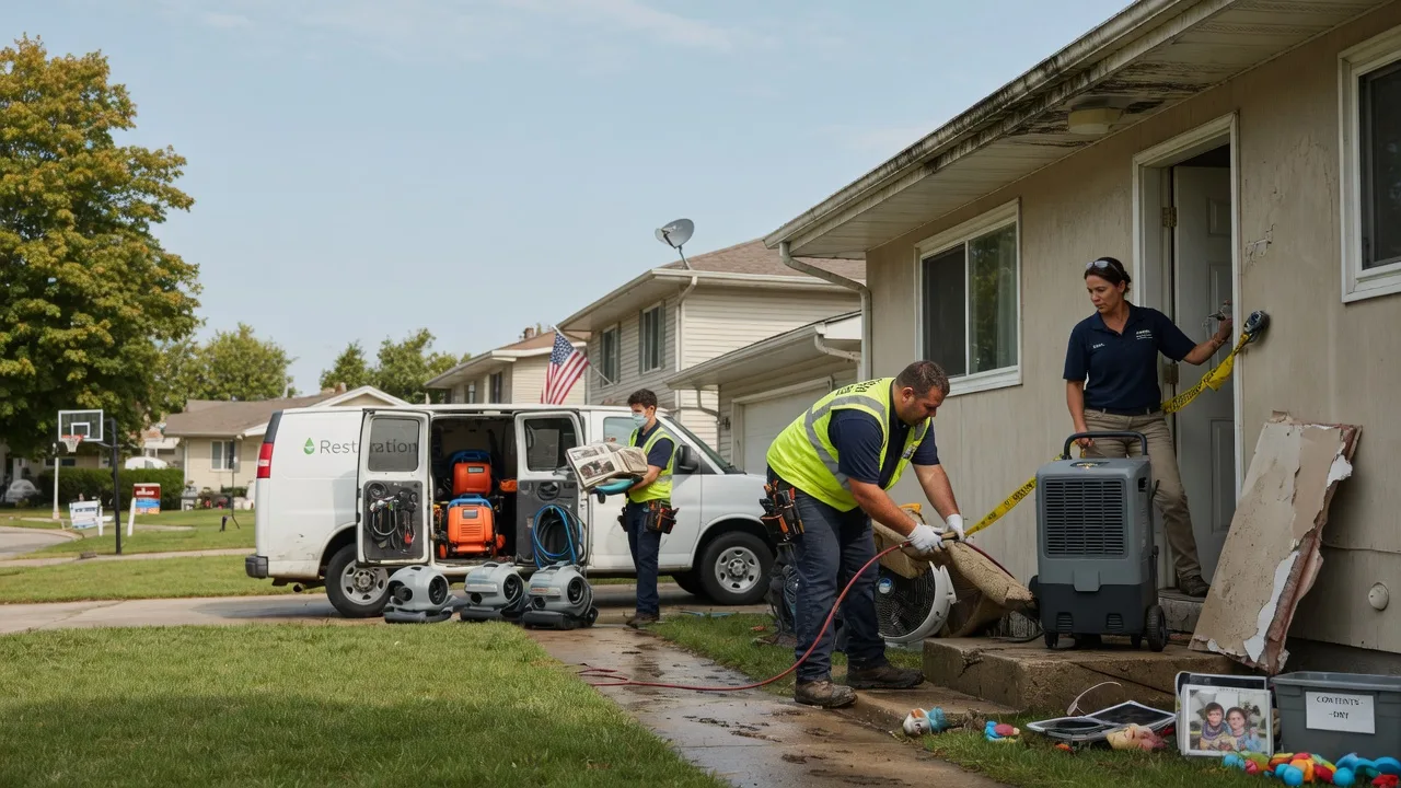 Water Damage Restoration in Lagrange, OH near me
